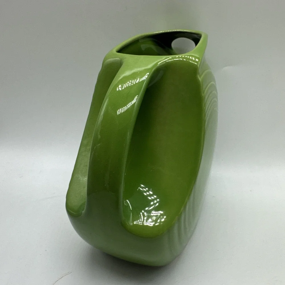 Fiestaware Shamrock Juice Disc Pitcher Small Green 28 oz 5.75